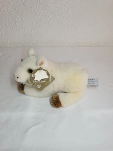 Vintage Dakin 8.5" Farm Huggable Billy Goat Plush With Sound Stuffed Animal - Picture 1 of 12