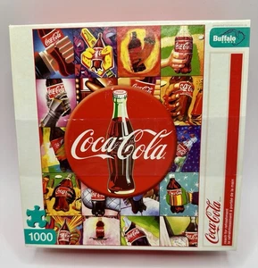 Buffalo Games COCA COLA Reach For Refreshment Jigsaw Puzzle 1000 pieces Complete - Picture 1 of 4