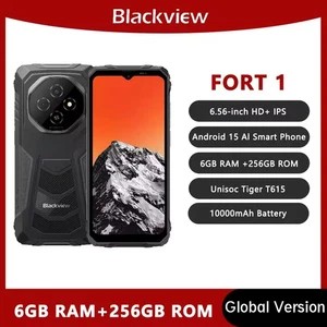 Blackview FORT 1 4G Rugged Phone AI 10000mAh 6.56 Inch HD+ Display 6GB+256GB NFC - Picture 1 of 17