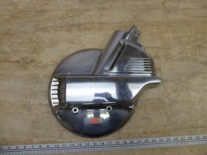 1988 Honda Goldwing GL1500 H657. left chrome front wheel brake disc cover - Picture 1 of 9