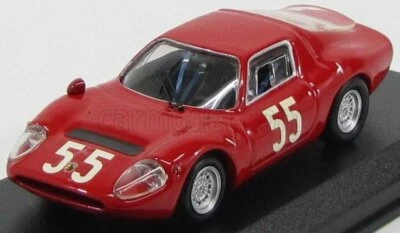 MODELLINO AUTO STATICO BEST FIAT ABARTH OT1300 COUPE MONZA 1966 BAGHETTI 1/43 - Immagine 1 di 4