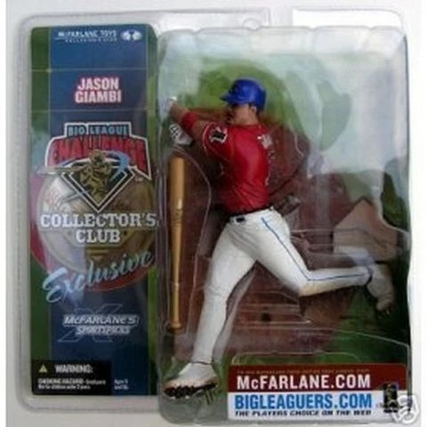 Jason Giambi AL All-Star New York Yankees 2002 McFarlane Action Figure NIP NIB Cover
