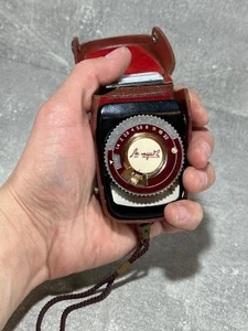 Vintage exposure meter, LENINGRAD, LIGHT Meter, Leather case, USSR - Picture 1 of 9