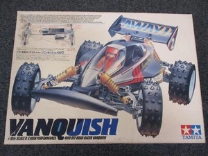 LAST PRICE SHIPPING FREE 1988 VINTAGE TAMIYA 1/10 #58076 ORIGINAL VANQUISH NIB - Picture 1 of 12