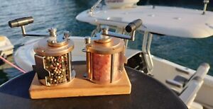 Salt & Pepper Grinders Fishing Reel Penn Style  Big Game Fishing Gold RRP $159 