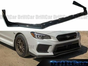 FITS 2018-2019 SUBARU WRX STI STOCK BUMPER CARBON FIBER S TYPE FRONT LIP SPOILER - Picture 1 of 4