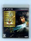 Shin Sangoku Musou 6 Empires  Playstation 3 Ps3 Japan Import Us Seller