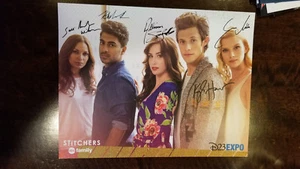 2015 D23 EXPO EXCLUSIVE DISNEY ABC FAMILY STITCHERS PROMO CARD PHOTO CAMERON - Picture 1 of 1