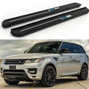 2PCS Running Board Side Steps Nerf Bar Pedal Fit For RANGE ROVER SPORT 2014-2022 - Picture 1 of 7