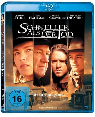 Schneller als der Tod (1995)[Blu-ray/Neu/OVP] Leonardo DiCaprio, Gene Hackman - Bild 1 von 2