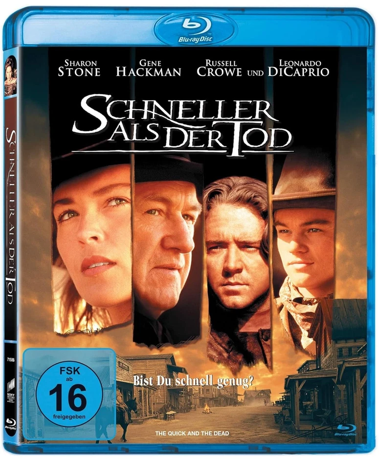 Schneller als der Tod (1995)[Blu-ray/Neu/OVP] Leonardo DiCaprio, Gene Hackman - Bild 1 von 2