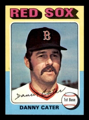 1975 Topps Mini Baseball #645 Danny Cater NM - Image 1 of 2