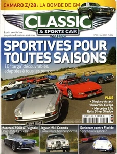 Oldtimer und Sportwagen F S2 Nr.10 05/2013 Camaro Z28 Maserati 3500 GT Jaguar MK2 - Bild 1 von 1