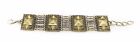 TOPSHOP PAMELA LOVE Women's Bronze Tribal Adjustable Bracelet 25L47Y NEW