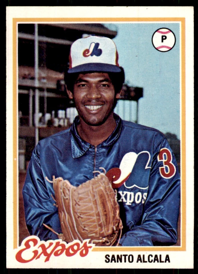 1978 Topps Santo Alcala Baseball Cards #321 - Image 1 of 2