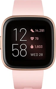 Smart Watch Fitbit Versa 2 Fitness Tracker con cardiofrequenzimetro ALEXA - ROSA - Foto 1 di 2