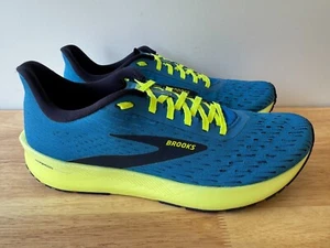 Brooks Hyperion Tempo Azul/Amarillo Vida Nocturna 1103391D491 Para Hombre Talla 11 D Med Usado en Excelente Condición - Imagen 1 de 15