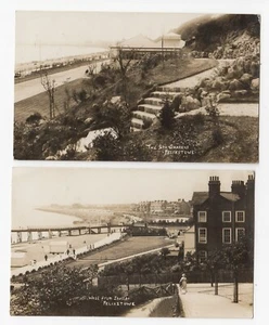 Echt Foto Postkarten Felixstowe UK - Bild 1 von 2