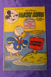 MICKY MAUS...Heft nr.35 ...vom 26.8.1980...mit Beilage - Bild 1 von 2