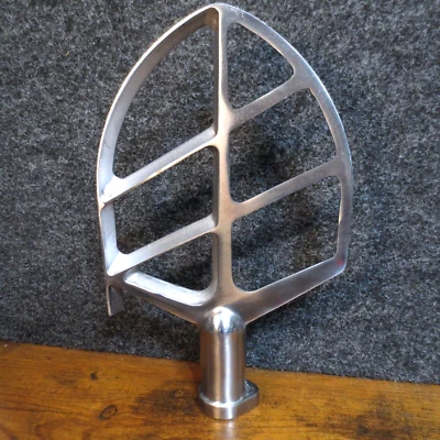 Flat Paddle Mixer 9.75" x 6" Kitchen Baking Accessories Commercial Hobart - Image 1 of 4