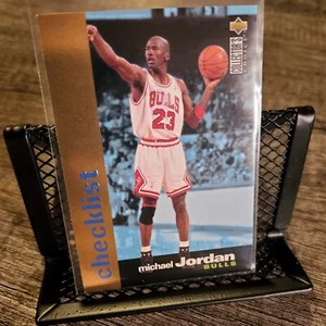 michael jordan collectors choice Gold Checklist!!!, 1996, Nba, Bulls - Picture 1 of 8