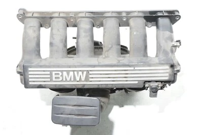 08 09 10 BMW 528i E60 N52 COLETOR DE ENTRADA COM CORPO DO ACELERADOR ASSY FABRICANTE DE EQUIPAMENTO ORIGINAL - Imagem 1 de 4