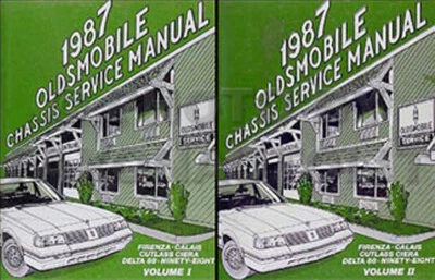 Olds 1987 manual de taller de reparación 98 Delta 88 Calais Firenza Cutlass Ciera Oldsmobile Foto 1 de 2
