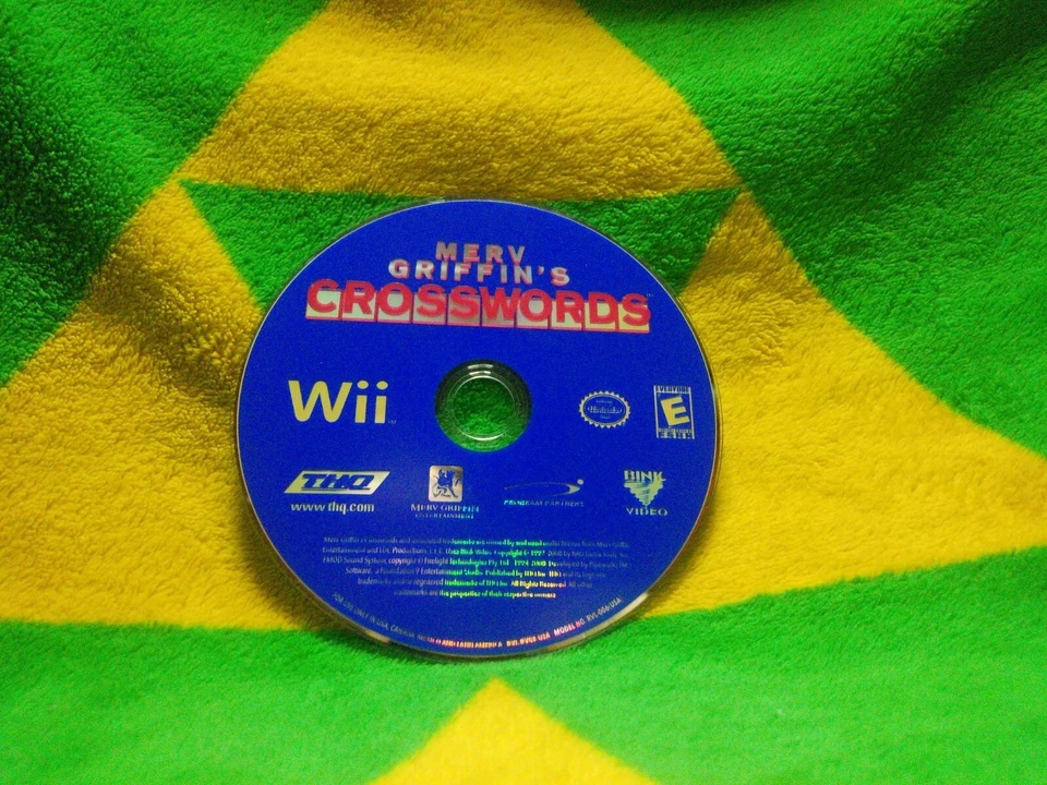 Merv Griffin's Crosswords Nintendo Wii Disk Only - Image 1 of 1