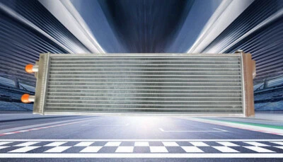 универсальный интеркулер воздух-вода алюминиевый жидкостный теплообменник - Изображение 1 из 4