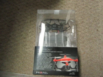 Propel RC Neutron 2.4GHz Indoor/Outdoor Quad Rotor Helicopter with HD Camera - Image 1 of 3