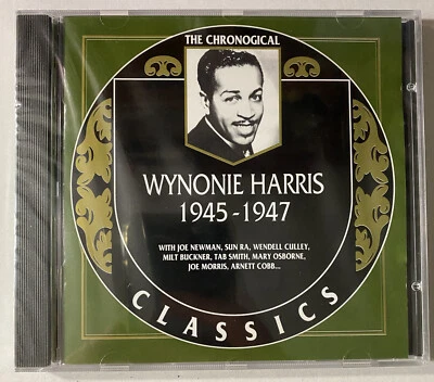 WYNONIE HARRIS 1945-1947 Sun Ra Mary Osborne Arnett Cobb NEW SEALED CD - Image 1 of 2
