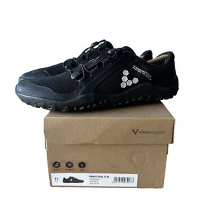 Vivobarefoot Primus Trail FG M Obsitian Textile EU 43 US 10 Men's Shoes NWT - Picture 1 of 6