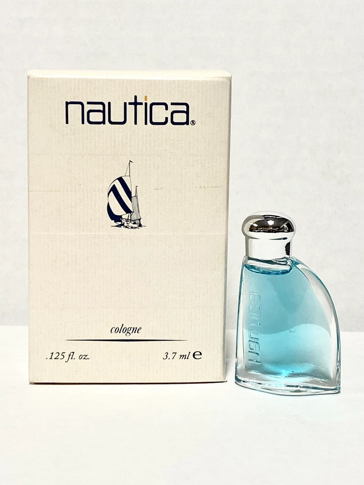 Vintage NAUTICA Classic Men Cologne 0.125oz / 3.7ml Travel Mini Splash