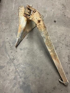 Danforth Galvanized Steel 35lb CQR/Plow Boat Anchor - Imagen 1 de 3