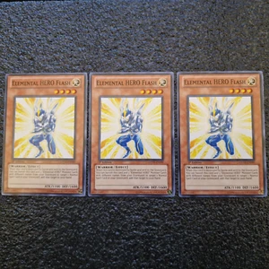 Elemental Hero Flash x 3 - GENF-EN090 - Common - 1st Edition - Yugioh - Picture 1 of 2