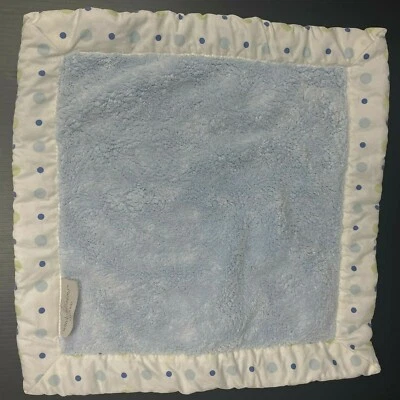 Manta de seguridad para bebé Wendy Bellissimo Toys R Us azul borde de lunares verde amoroso Foto 1 de 4