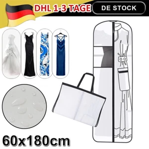 Kleiderhüllen Kleidersack Lang Hochwertige Kleiderhülle Kleiderschutzhülle 180cm - Bild 1 von 13