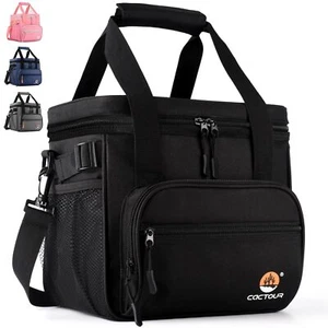 Large Lunch Bag for Men - Insulated Mens Lunchbox for Work Office Picnic 24-C... - Picture 1 of 7
