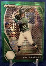 2021 Panini Prizm Draft Picks Dayton Dooney Green Pulsar Prizm SP #PDP169