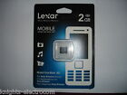 LEXAR 2GB MEMORY STICK MICRO M2  for Sony Ericsson phones cameras PSP