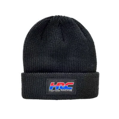 HRC Honda Racing Knit Beanie Black - Image 1 of 2