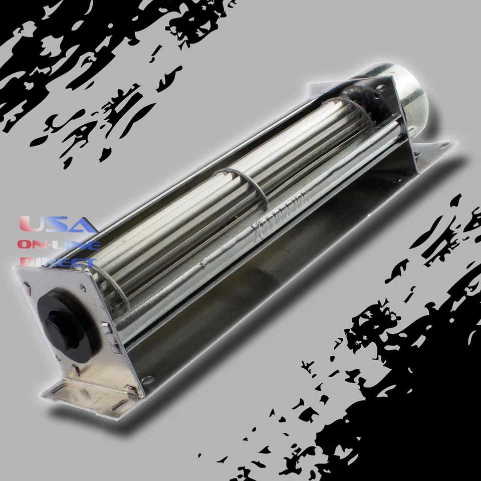 XSCORPION 8" Cross Flow Car Stereo Amplifier Cooling Fan Marine Audio RV CPU SUV USA