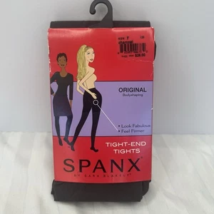 SPANX Tight End Strumpfhose Gr. F Anthrazit Original Body Shaping Neu 240-280lbs - Bild 1 von 7