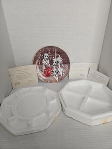 Princeton Gallery Firehouse Frolic by Linda Picken Collector Plate 1992 - Picture 1 of 7