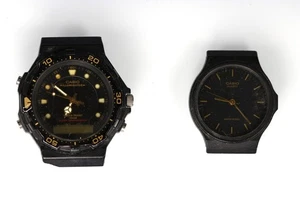 Casio Iluminador Reloj Hombre Alarma Fecha Luz Plateado NO FUNCIONA WR Cuarzo 2 un. - Imagen 1 de 5