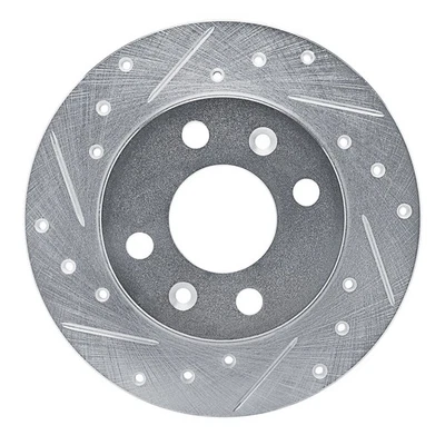 For Renault Alliance 83 Brake Rotor eLINE Drilled & Slotted 1-Piece Front Driver Foto 1 de 2