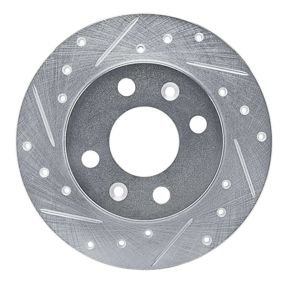 For Renault Alliance 83 Brake Rotor eLINE Drilled & Slotted 1-Piece Front Driver — 第 1/2 张图片