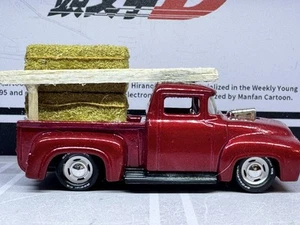 2019 Hot Wheels Custom '56 Ford Truck Red KROGER EXCLUSIVE Loose Custom Swap - Picture 1 of 18