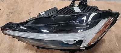 2021 - 2024 Volvo XC60 LED Headlight Left/Driver 32420428 W/black Bezel Repaired - Image 1 of 4