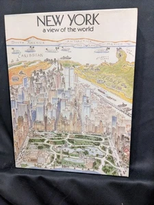 New York A View Of The World Puzzle 18" x 24" über 550 Teile 1986 - Bild 1 von 5